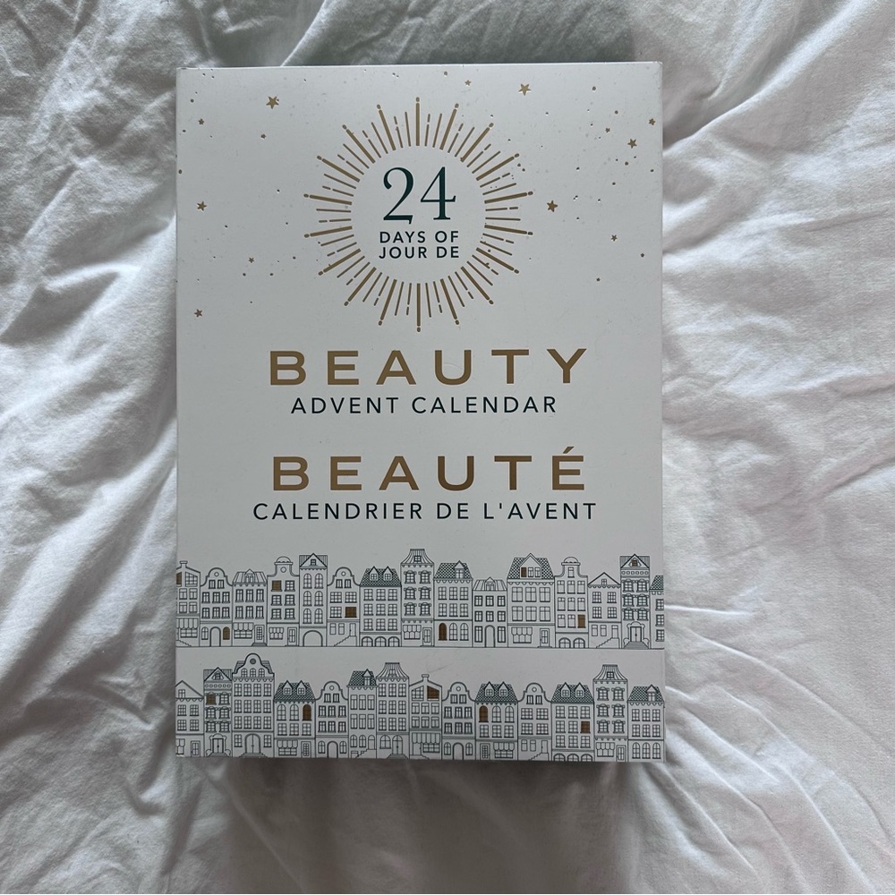 Beauty advent calendar full of lotions moisturizer